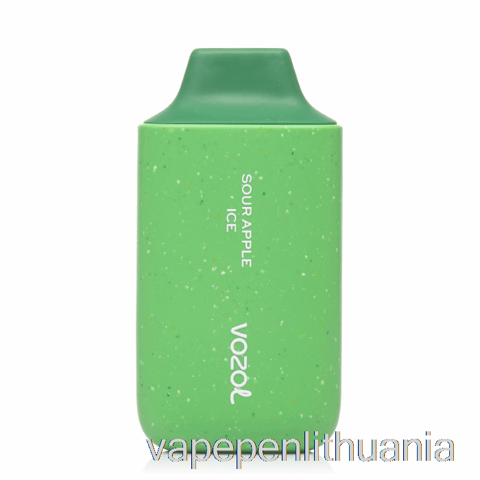Vozol Star 6000 Vienkartinis Rūgščių Obuolių Ledo Vape Skystis